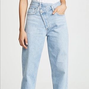 AGOLE Criss Cross Jeans